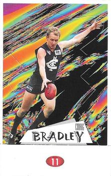 1997 Select AFL Stickers - Stand Ups #11 Craig Bradley Front